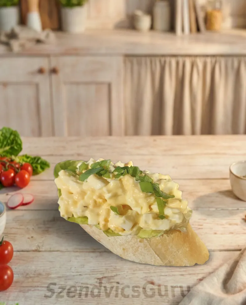 Tojáskrémes szendvics (12db)