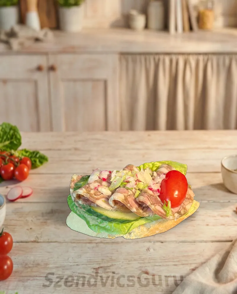 Gluténmentes Disznósajtos szendvics (12db)